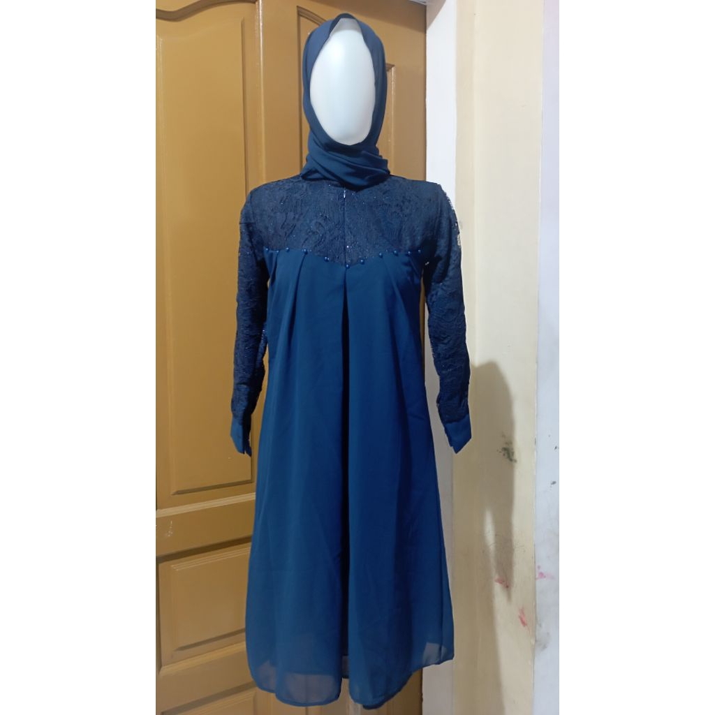 Setdung gamis anak Gamis ceruti anak