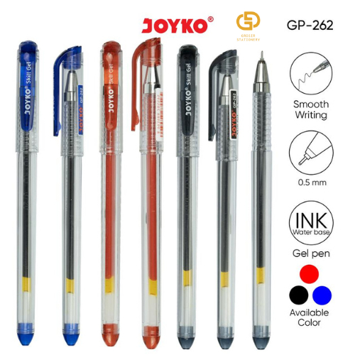 

(1 PCS) Gel Pen / Pulpen / Pena Joyko GP-262 / Skill Gel/ 0.5 mm