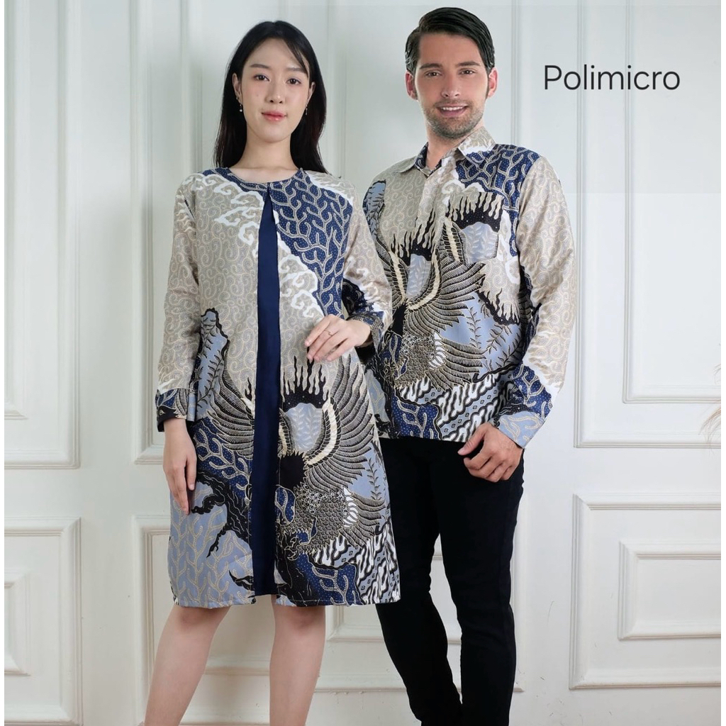 BATIK MODERN COUPLE PRIA & TUNIK MODERN WANITA