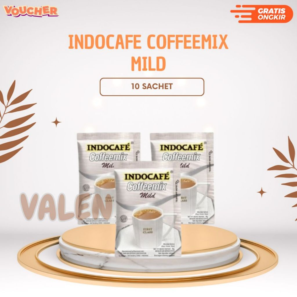 

Indocafe Coffeemix Mild 10 SASET / Kopi Saset Instan / Kopi Kemasan