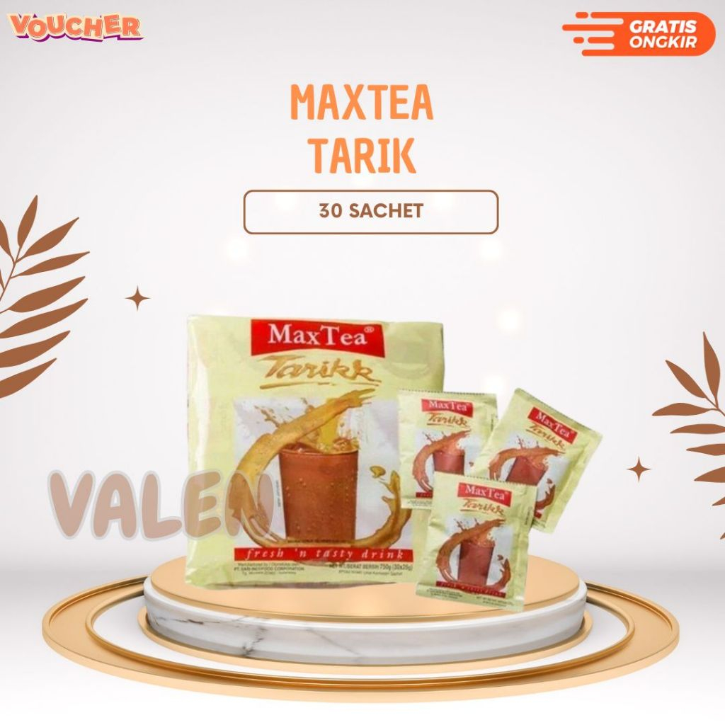 

MaxTea Tarik Isi 30 Sachet 750 Gr / Max Tea Rasa Teh Tarik