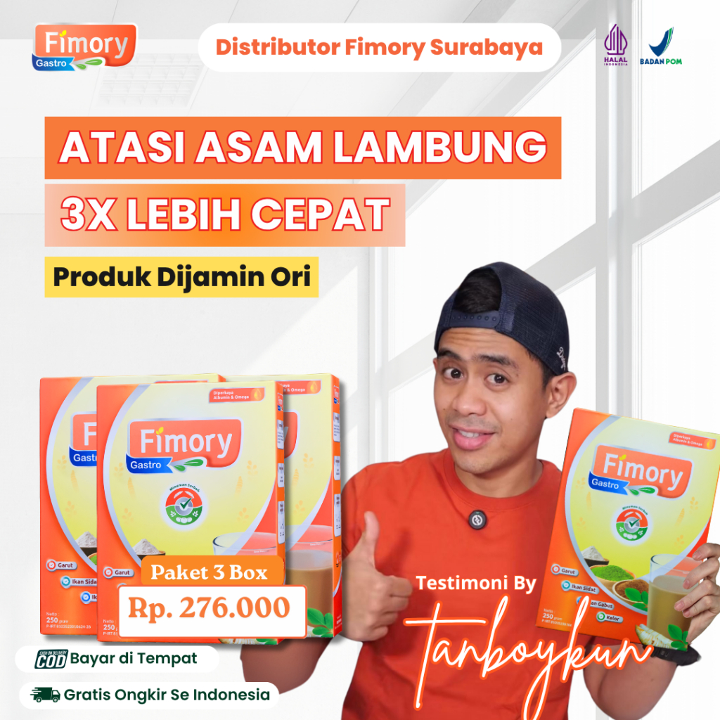 

Paket 3 Fimory Gastro - Minuman Sereal Umbi Garut Obat Maag, Asam Lambung | Sudah BPOM