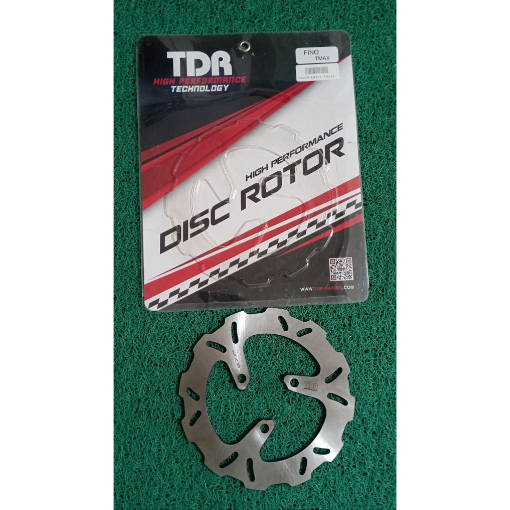 Disc TDR Fino Mio J Piring cakram depan Piringan cakram depan Original Tdr racing