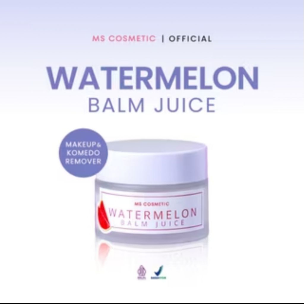 MS GLOW CLEANSING BALM PEMBERSIH WAJAH & ANGKAT LUNAK KOMEDO