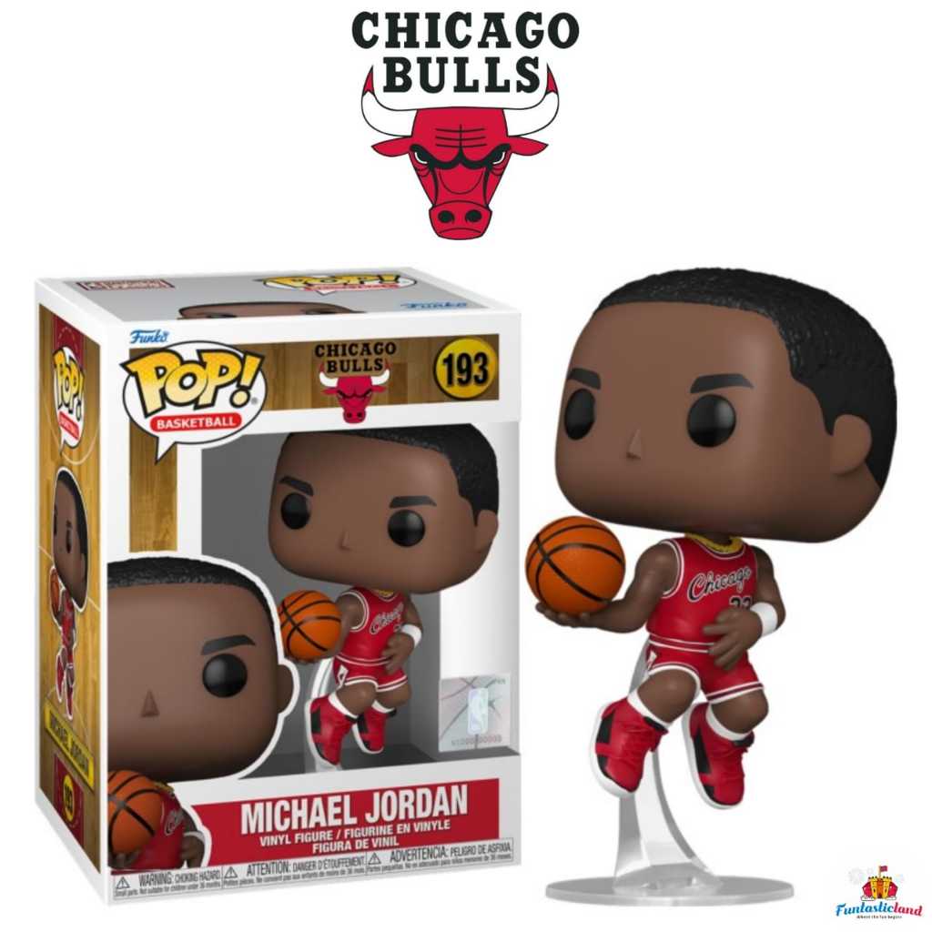 Funko POP NBA Basketball Chicago Bulls : Rookie Season - Michael Jordan #193