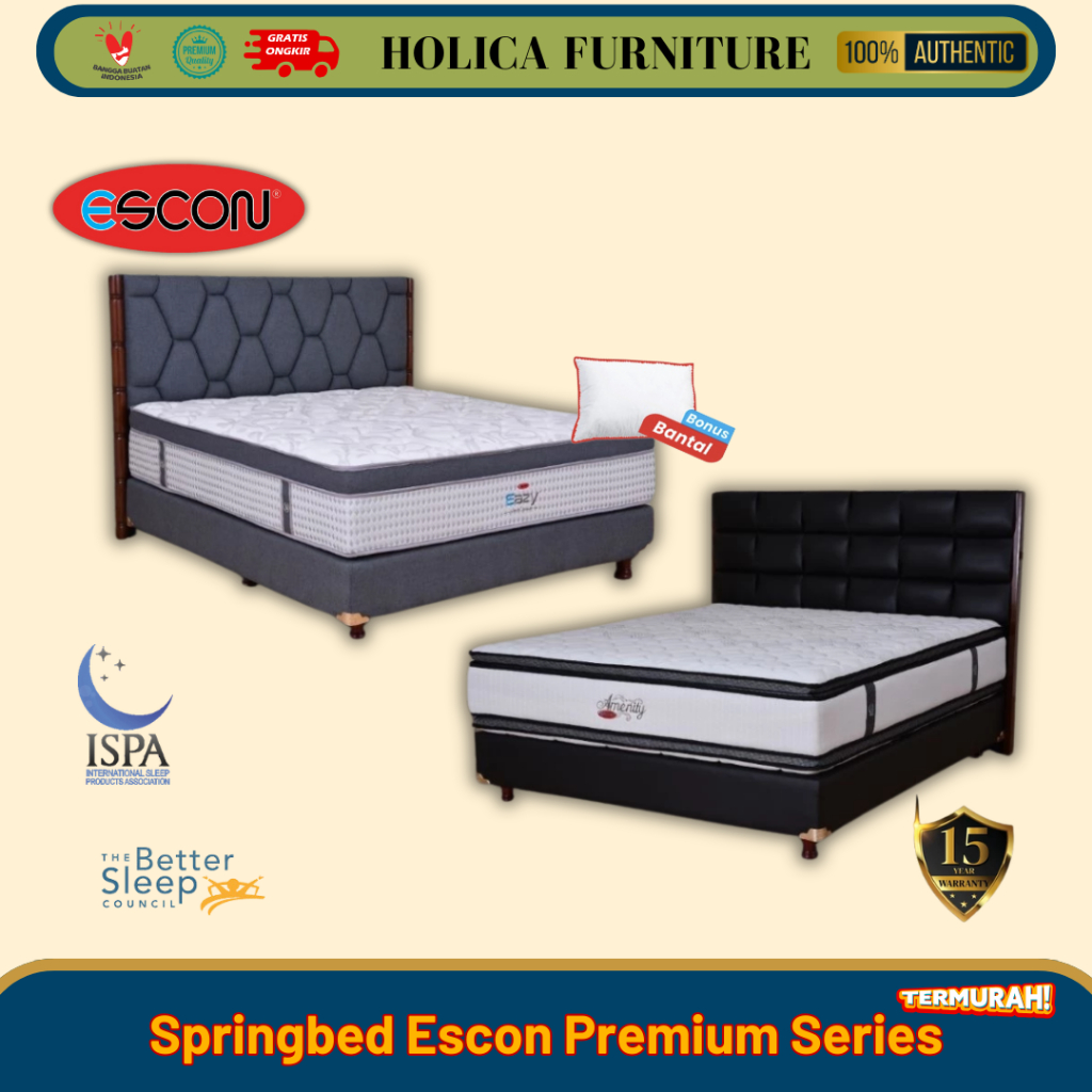 Springbed Escon Premium Series ( Seri Premium) -- TERMURAHH
