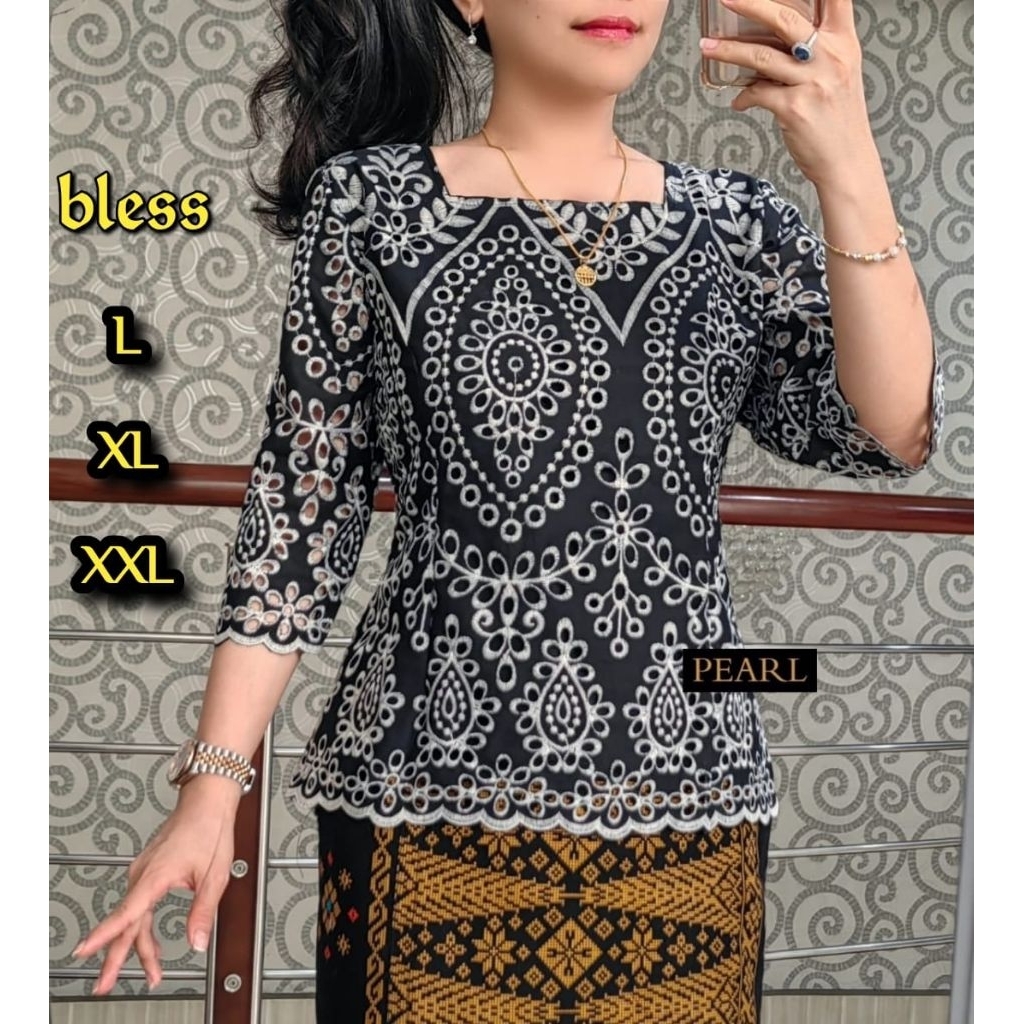 Ready Blus katun bolong bangkok super terbaru