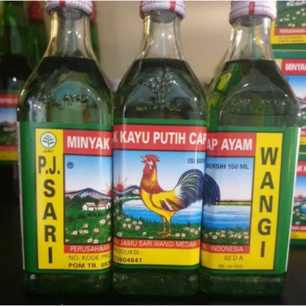 Minyak Kayu Putih Cap Ayam 150ml / Minyak Kayu Putih Cap Ayam