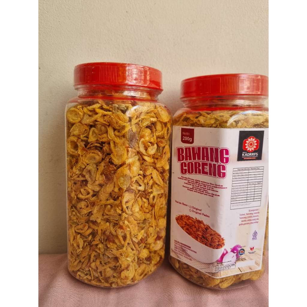 

Bawang Goreng Renyah - Bawang Goreng Asli -Bawang Goreng Gurih - Bawang Goreng Premium