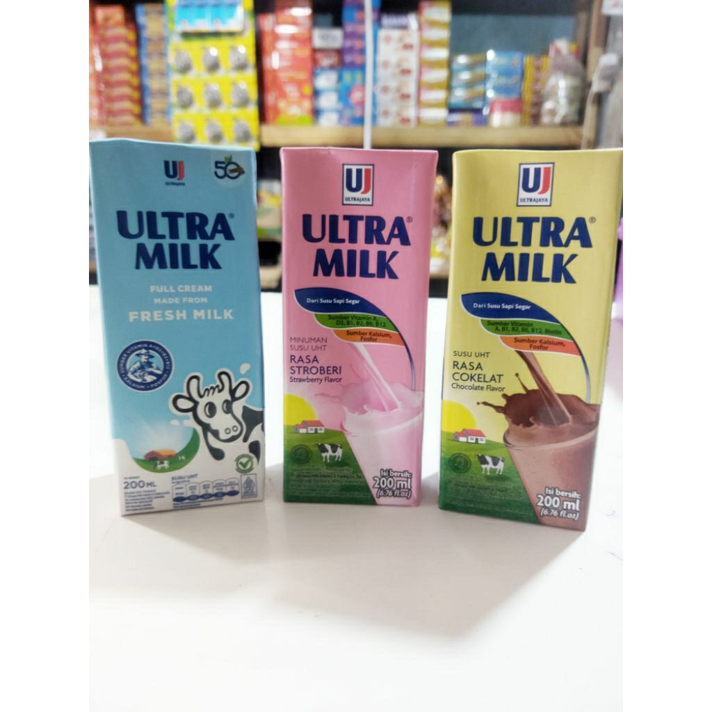 

ultra milk susu UHT 200ml