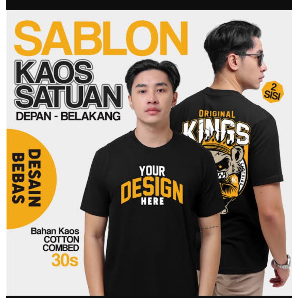 sablon Kaos Manado