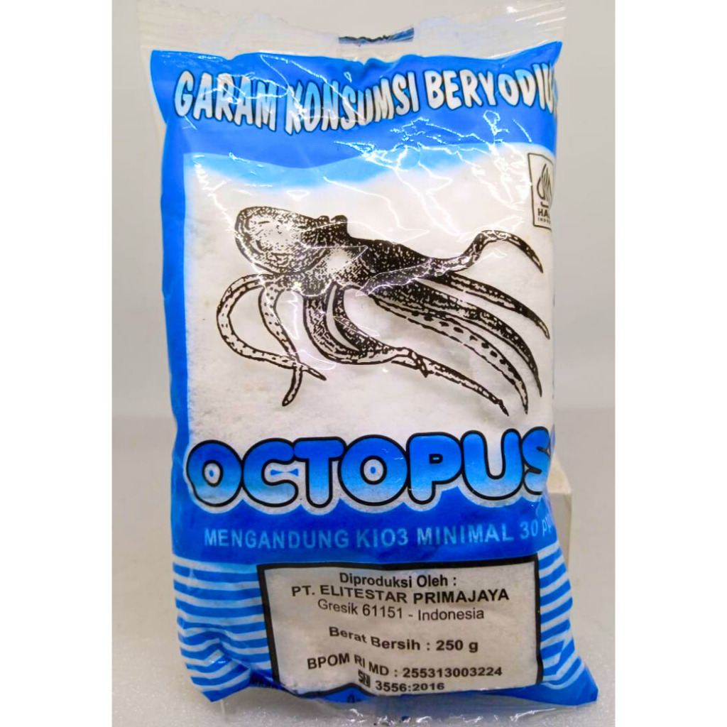 

Garam Dapur Octopus 250 Gr / Garam Octopus