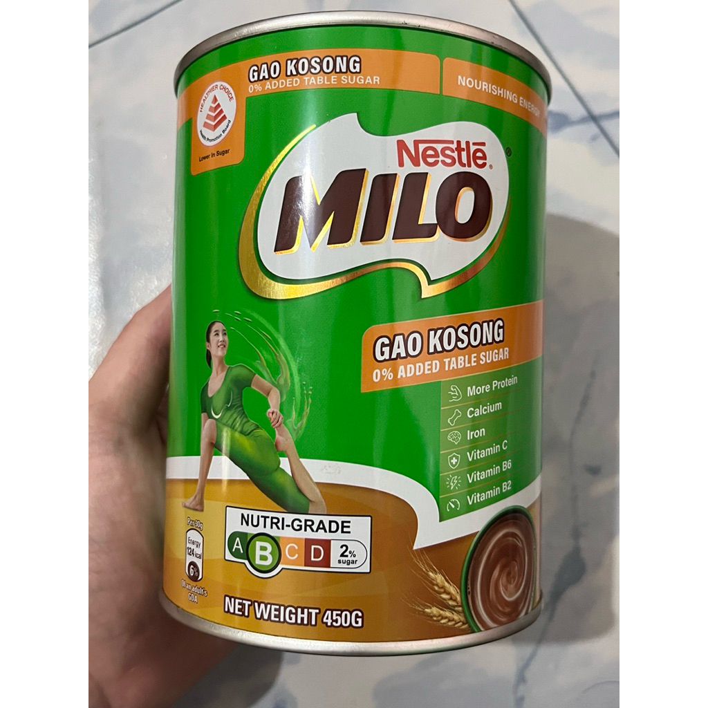 

Milo Nestle Asli Singapore Berat 450g