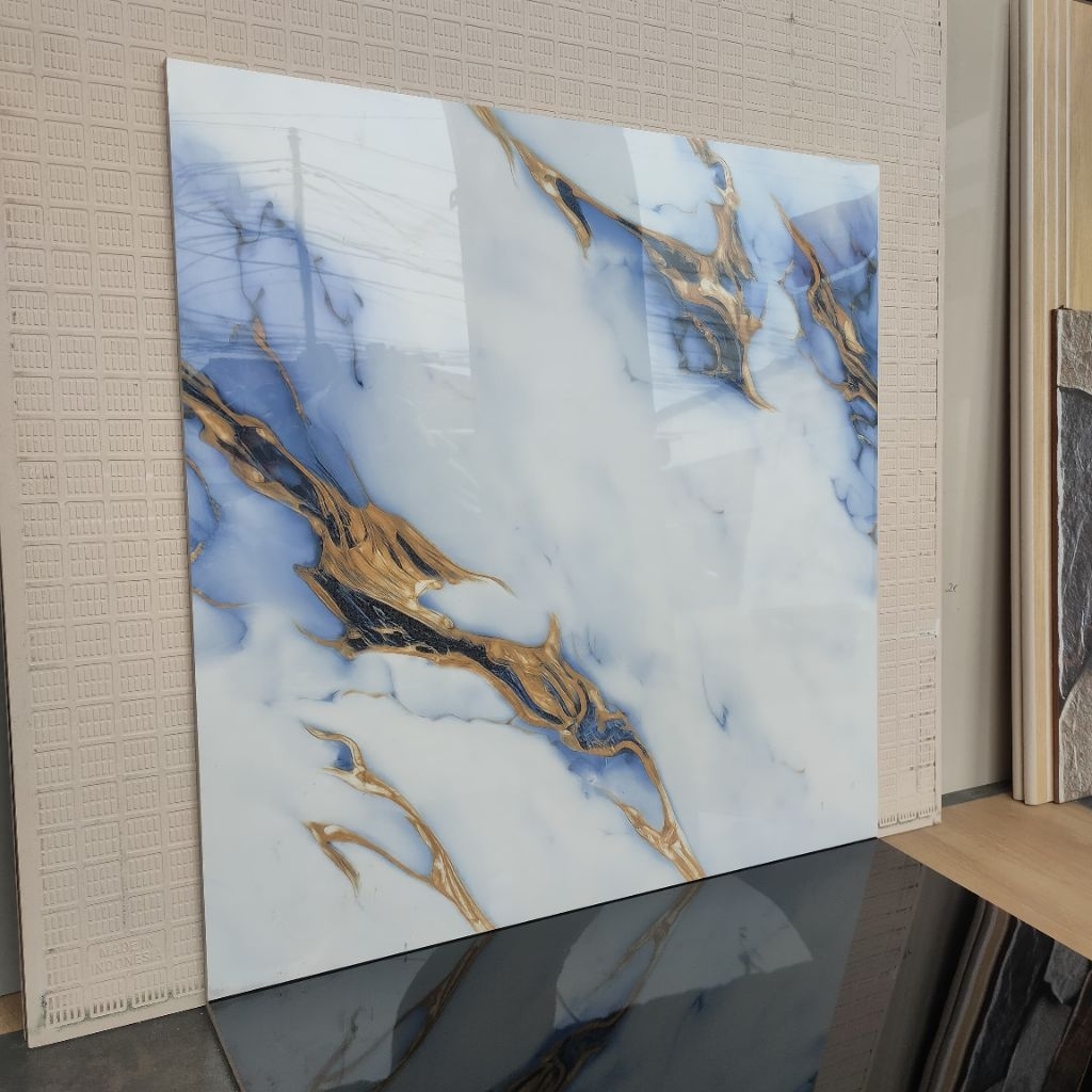 Granit lantai 60x60.Helios Blue/Ikad