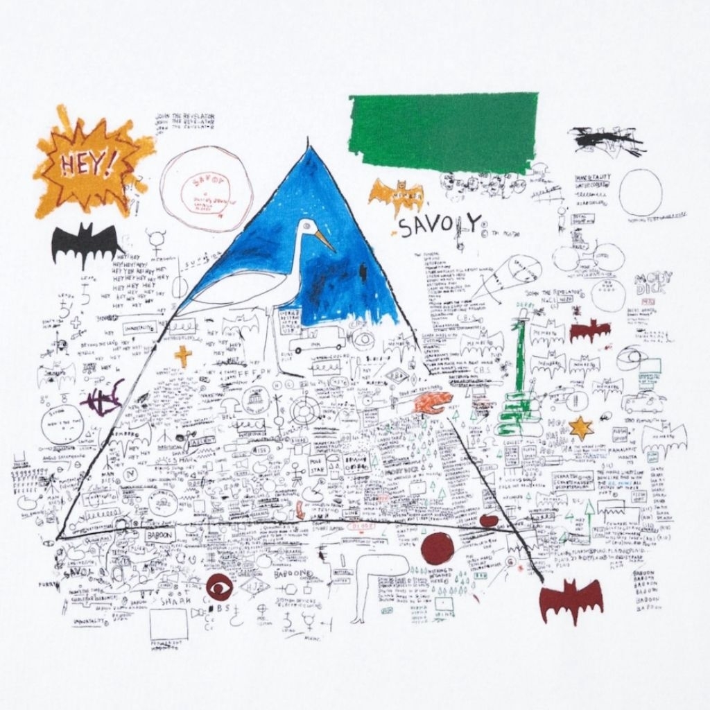 Sale Kaos Uniqlo UT x Jean Michel Basquiat Lengan Pendek Original