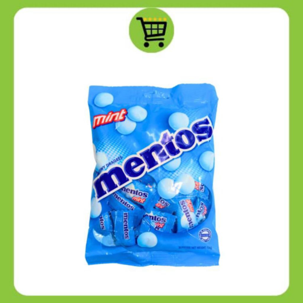 

•DailyMart• Permen Mentos White Mint 1 Pack | Permen Mentos Chewy Mint