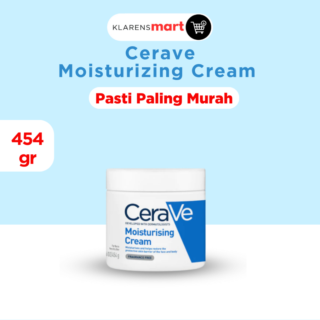 CeraVe Moisturising Cream 454 g – Skin Barrier Repair Moisturizer