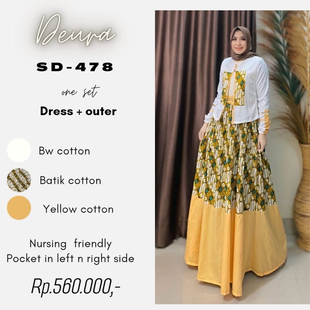Deura Set Dress SD-478