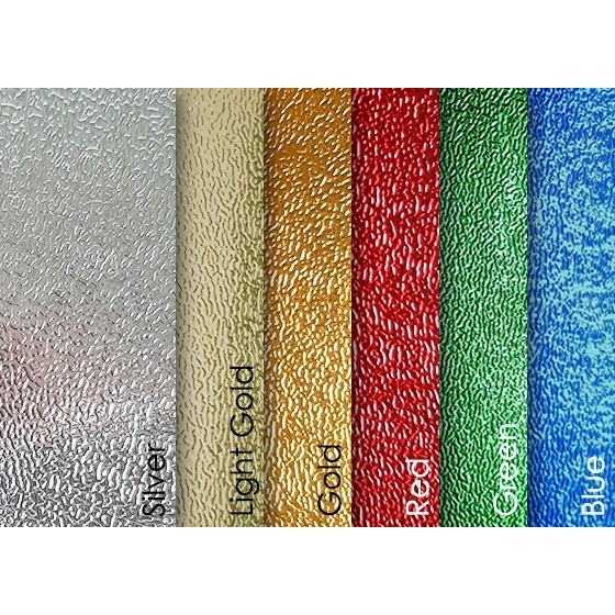 

Kertas Premium Fancy Embossed Metallic Coral 78.7cmx109.2cm -115gsm (3 lembar)