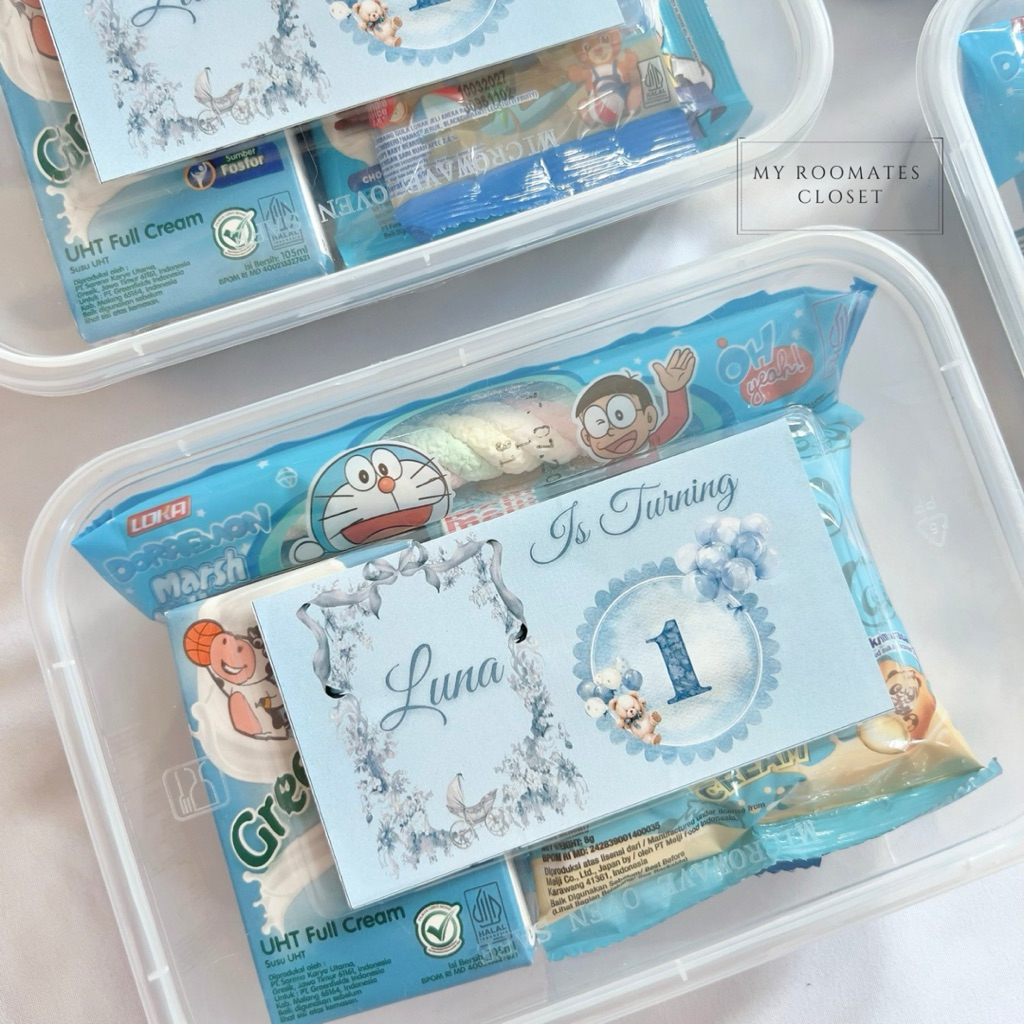 

SOUVENIR SNACK ULANG TAHUN / AQIQAH / TASYAKURAN / WEDDING / BIRTHDAY