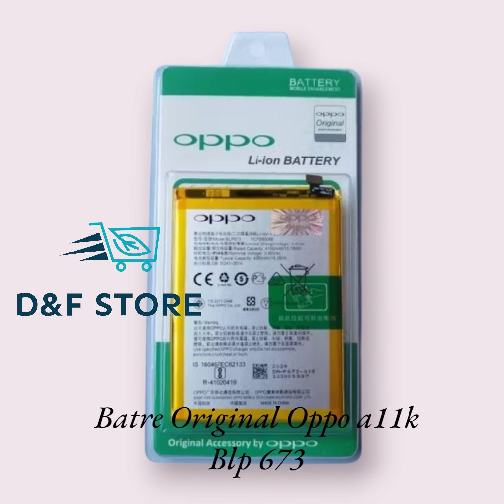 Baterai batre Oppo a11k blp 673 Original