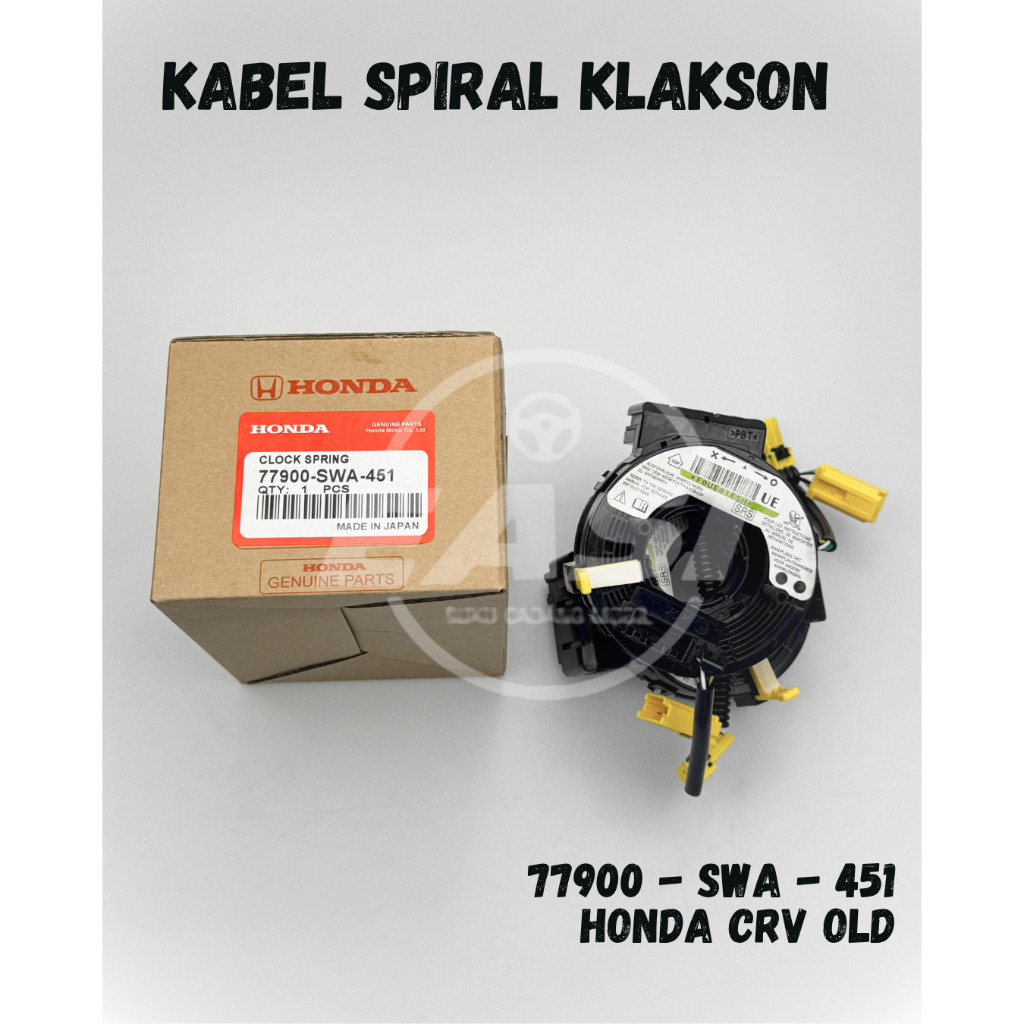 KABEL Spiral Klakson Clock Spring Cable CRV RE Gen 3 2007-2012 OLD 77900-SWA-451