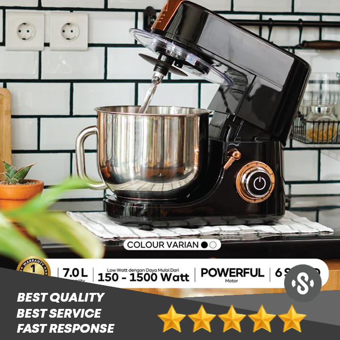 MITO Stand Mixer MX700 Pengaduk Adonan Kue 7L Maxi Mixer