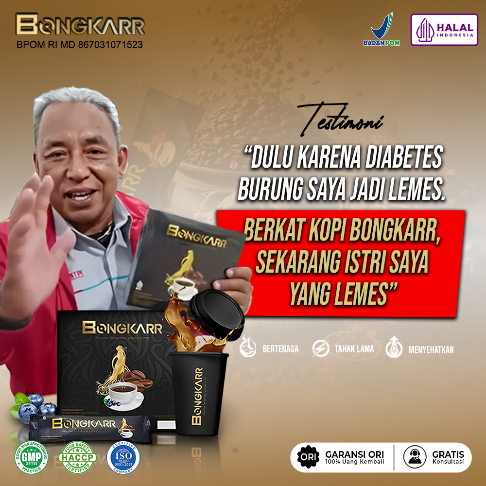 

KOPI BONGKARR ORIGINAL MINUMAN INSTAN EXTRA GINGSENG BPOM & HALAL -KOPI STAMINA PRIA TAHAN LAMA 100%