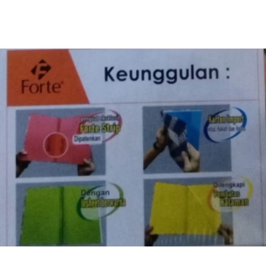 

Buku Tulis Hard Cover Forte Oktavo 10,5*15,6cm (1pcs)