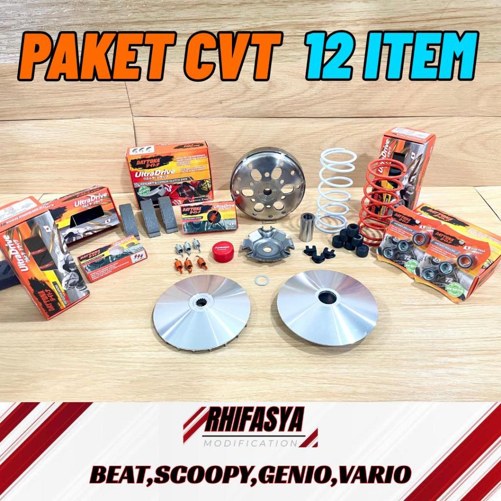 PAKET CVT 12 ITEM. CVT FULL. BEAT, SCOOPY, GENIO, VARIO