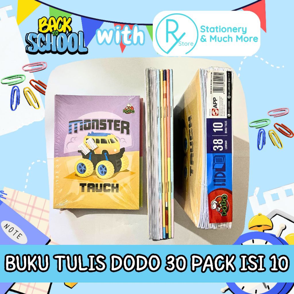 

BUKU TULIS DODO ISI 38 LEMBAR PACK MOTIF CAMPUR DARI PABRIK