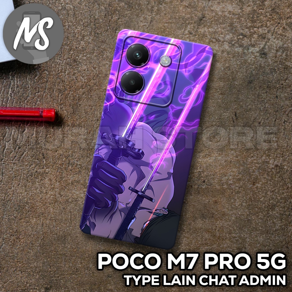 Case POCO M7 PRO 5G [MS4 MOTIF ANIME] - [CASE POCO M7 PRO 5G] - [Case Cowok] - [Case Cewek] - [Pelin