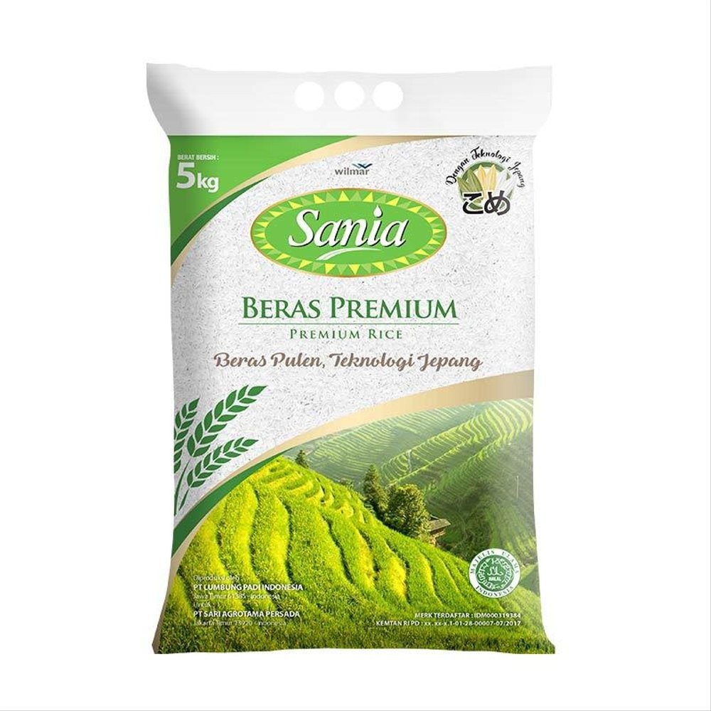 

SANIA BERAS PREMIUM 5 KG 8993496110525
