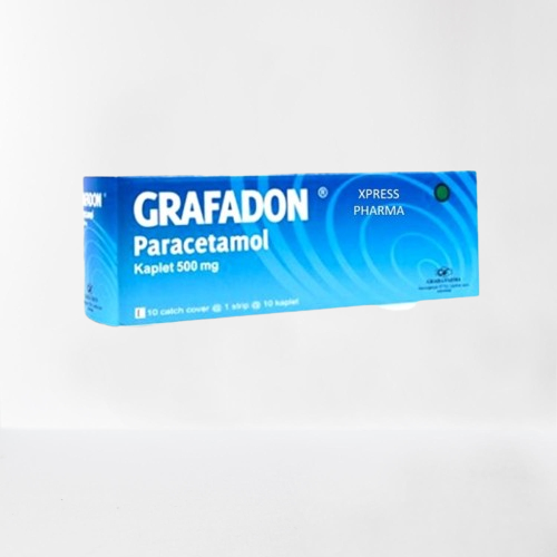 Grafadon Tablet paracetamol parasetamol - Grafadon Strip isi 100