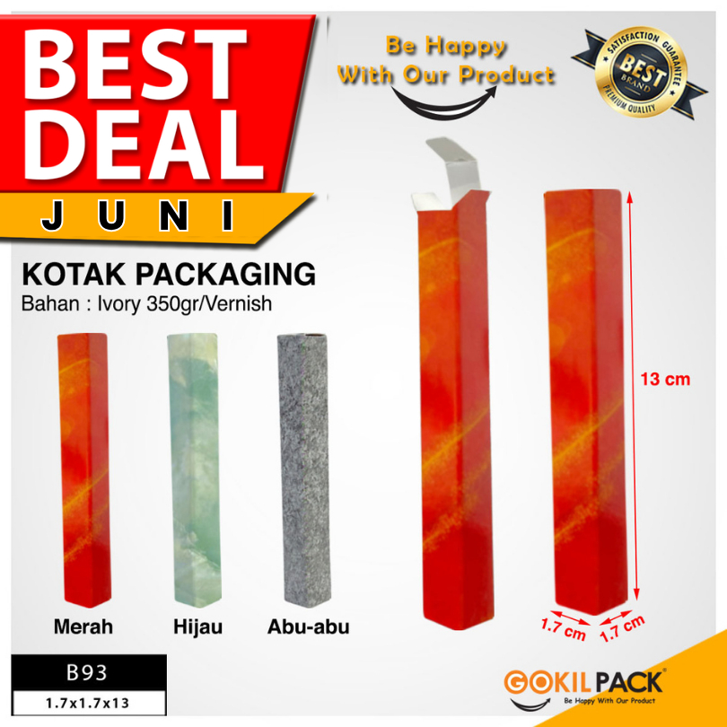 

Kotak Packaging - Kotak Kemasan Kecil - Packaging Souvenir - B93