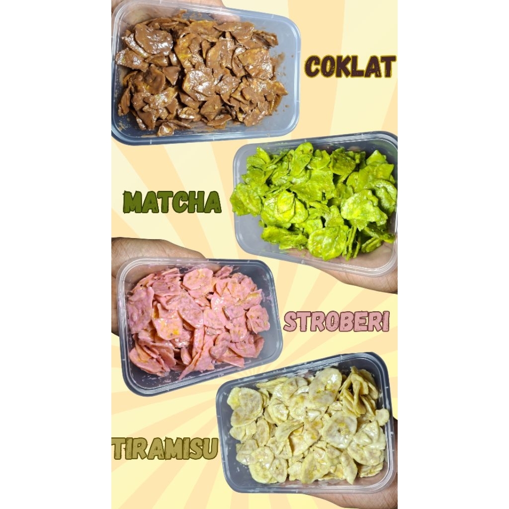 

Keripik Pisang Lumer 500ml – Camilan Kriuk Varian Rasa | PisangDay