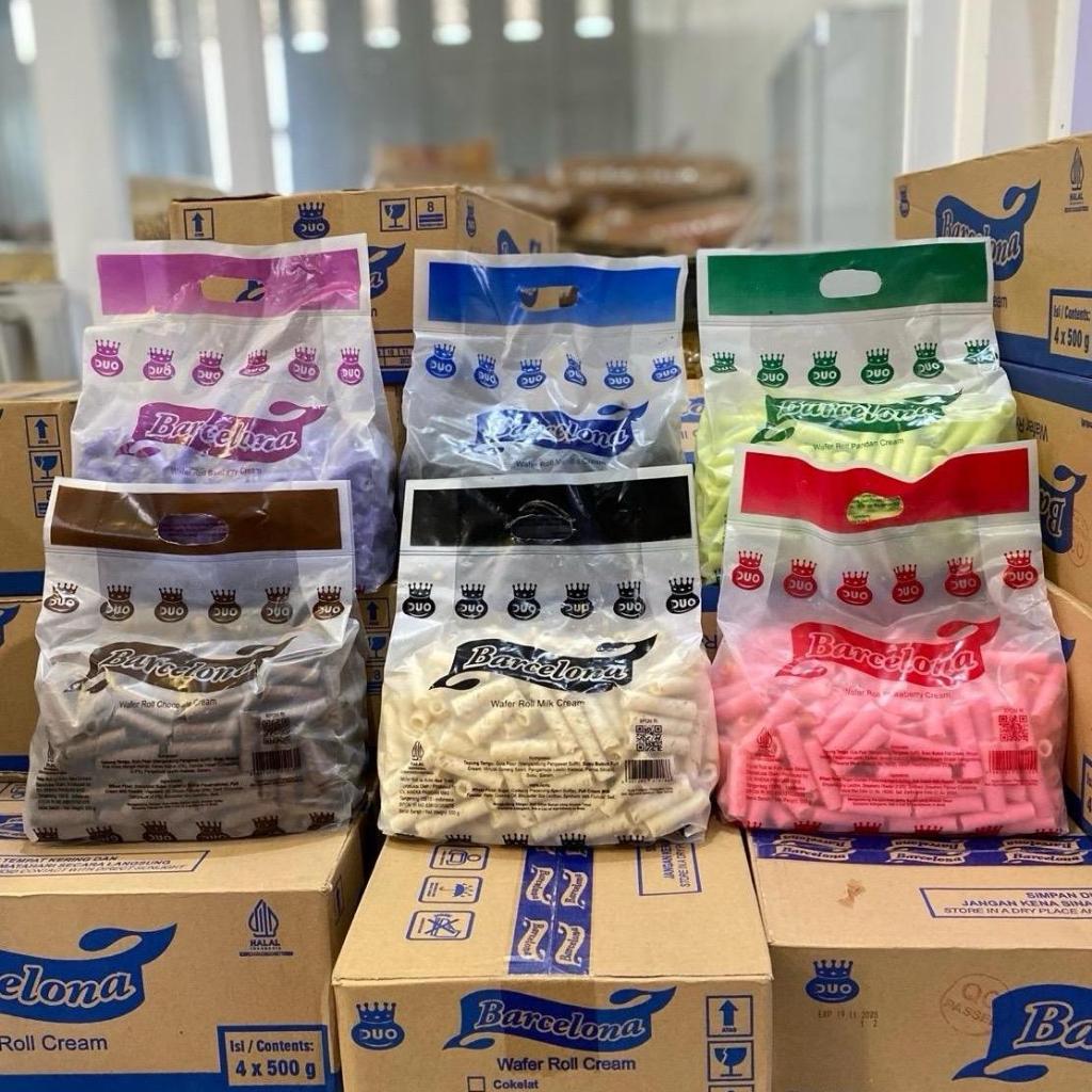 

1 DUS ASTOR MINI BARCELONA WAFER ROLL CREAM 4 PCS ALL VARIAN