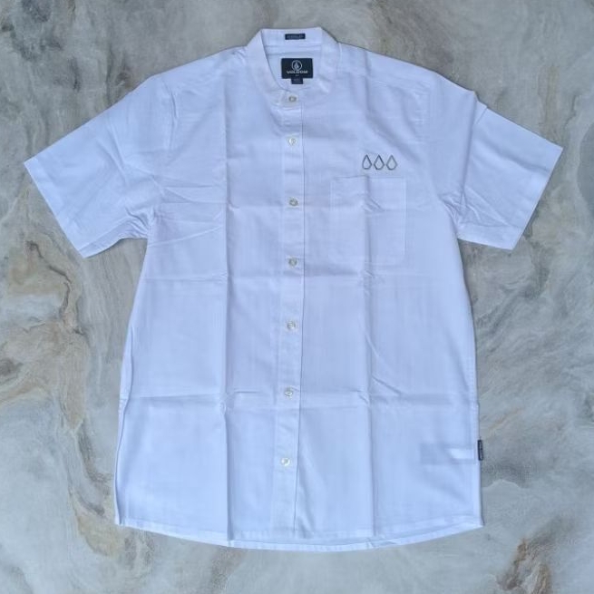 kemeja koko Volcom original - size S ( tnpa tag harga)