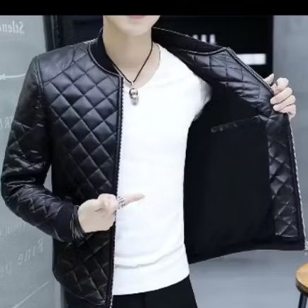 Jaket pria import imitasi kulit