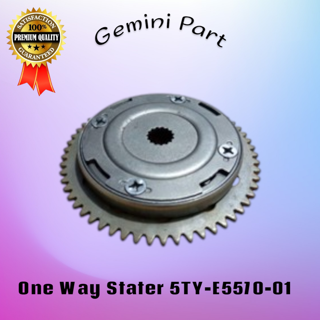 One way Rumah Pelor Stater - Stater Clucth Assy plus Gigi stater besar yamaha Nouvo 5TY-E5570-01