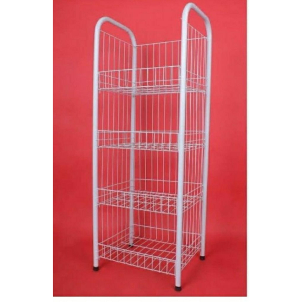 rak chiki/rak jajanan 4tingkat/rak kawat