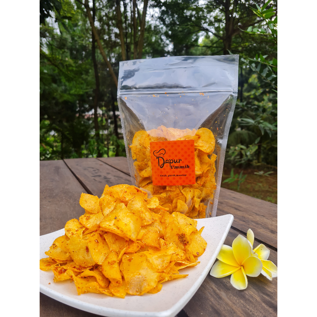 

keripik ketumbar kriwil pedas dan original by Dapur ummih