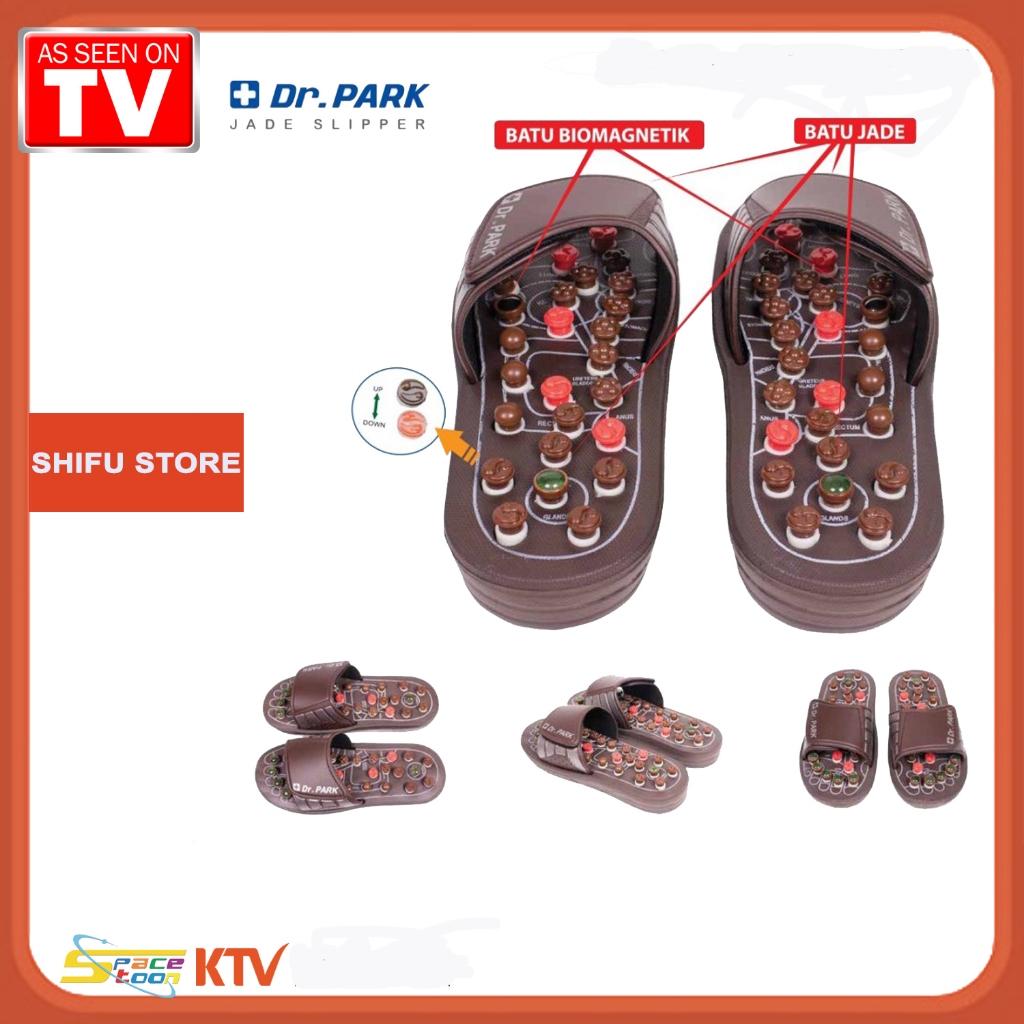 Dr. PARK Jade Slipper - Sandal Kesehatan Terapi Korea