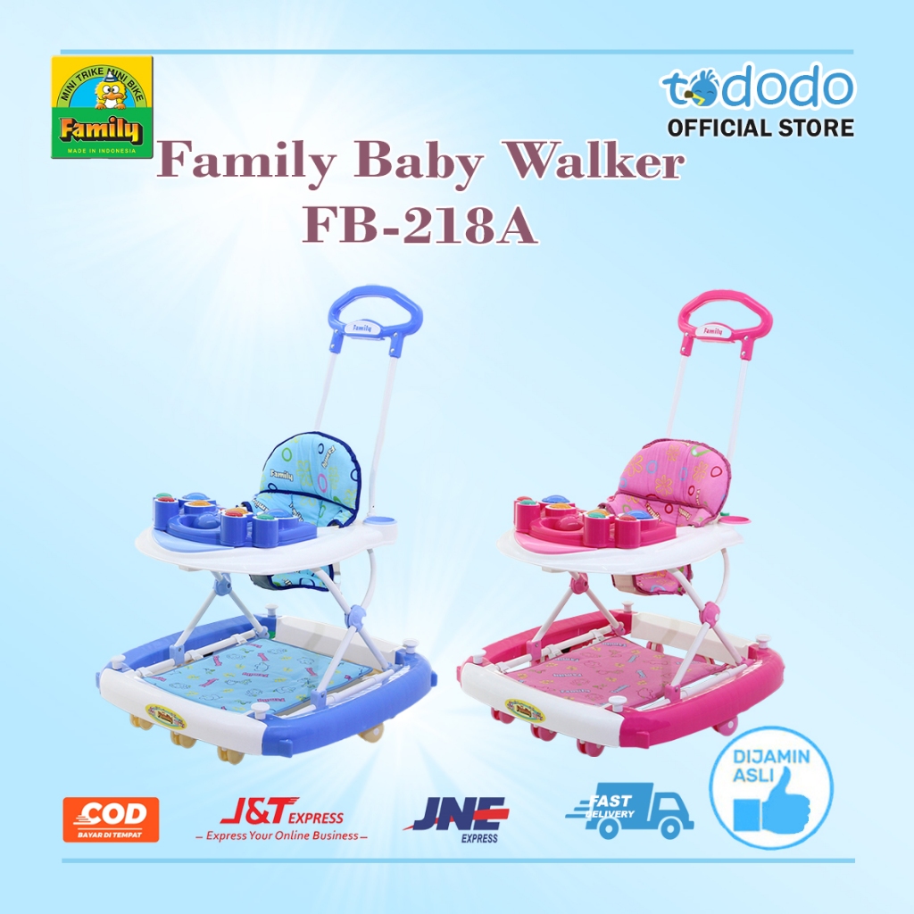 Family Baby Walker FB-218A Alat Belajar Jalan Bayi Kereta Dorong