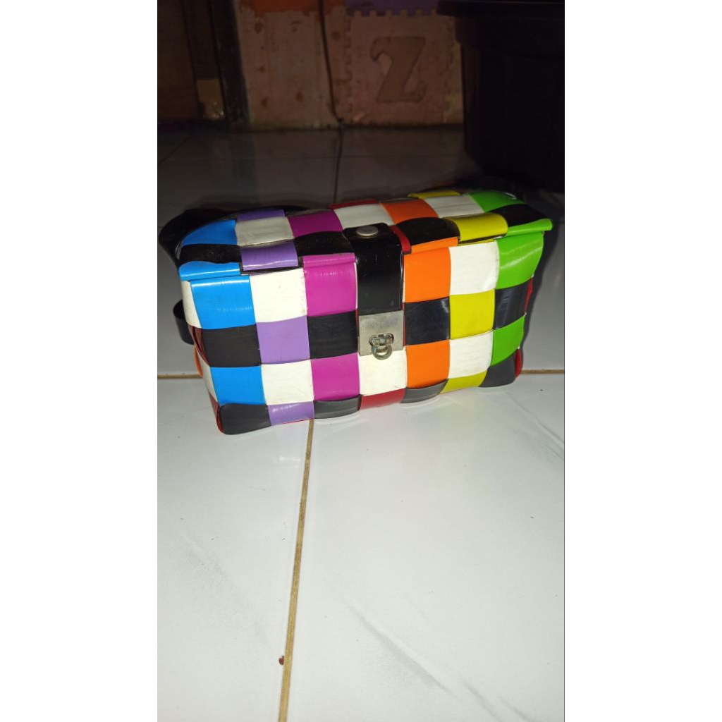 tas selempang tas anyam tas unik tas second hand made bali