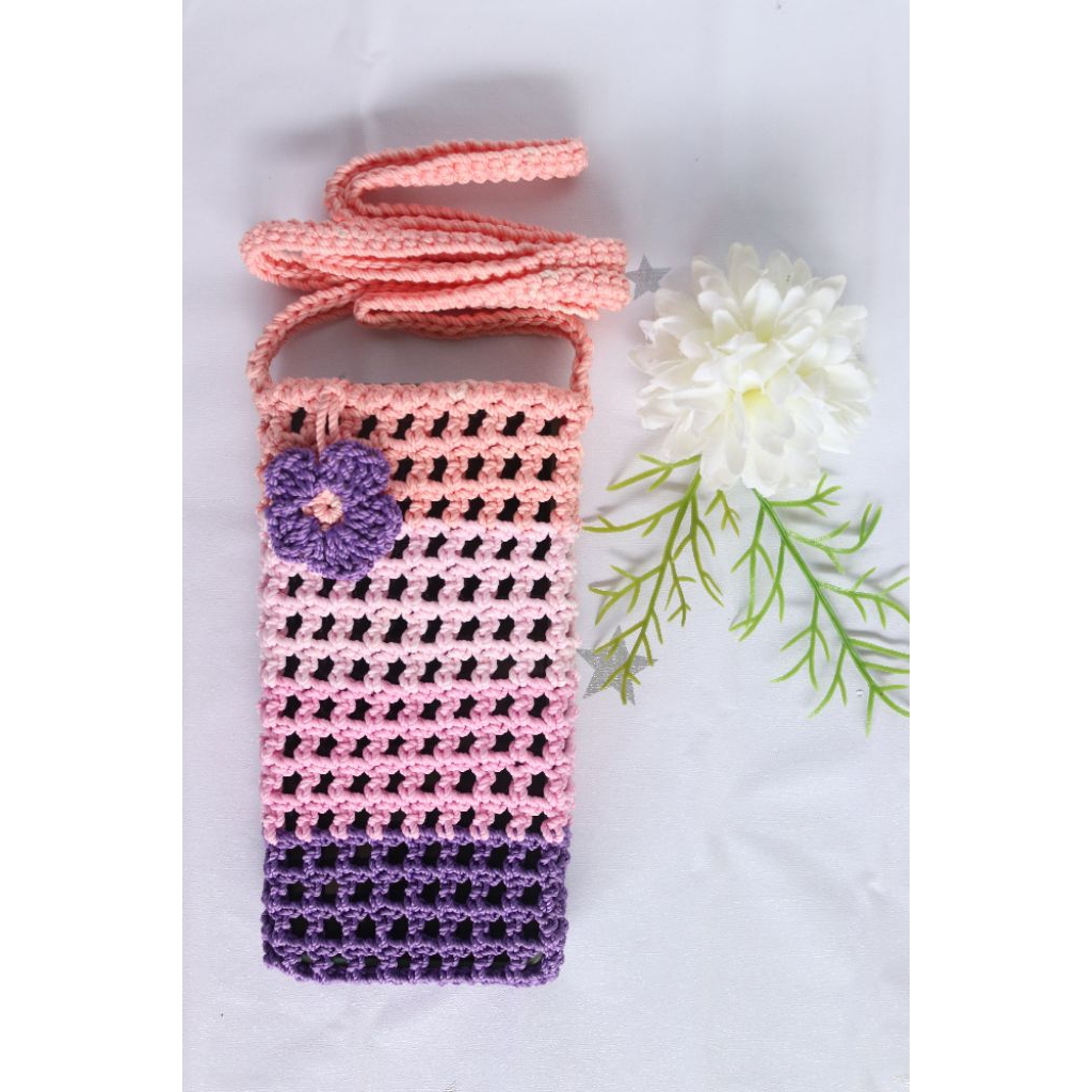 TAS HP RAJUT CANTIK KEKINIAN DAN SIMPEL