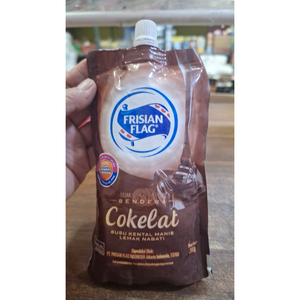 

Susu Kental Manis Frisian Flag Coklat 280, 540 dan 370 gram dan omela