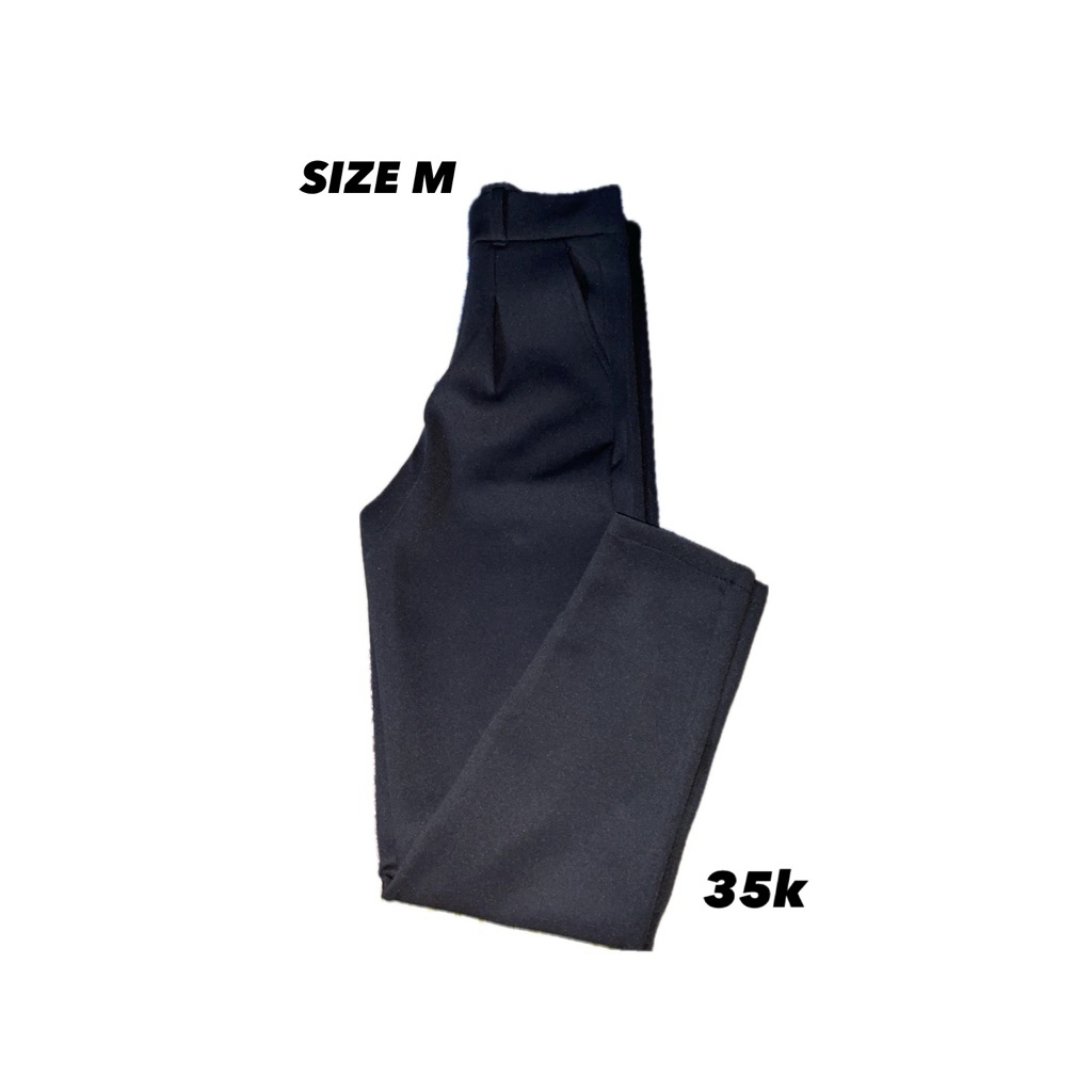 [PRELOVED]-Celana Baggy Pants Belt