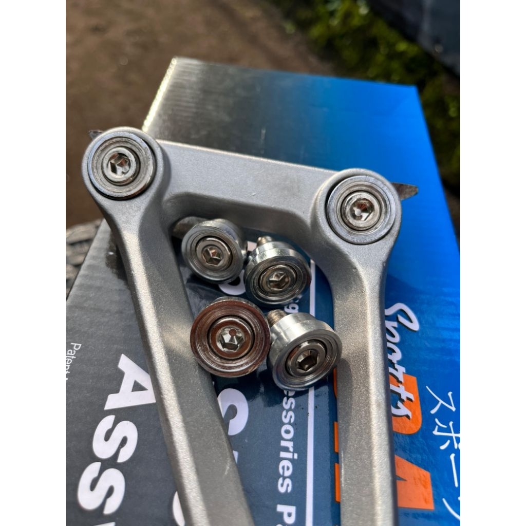 BAUT MANISAN POSTEP CBR L MODEL STAINLESS,RING PEMANIS POSTEP CBR CROM SET BAUT L