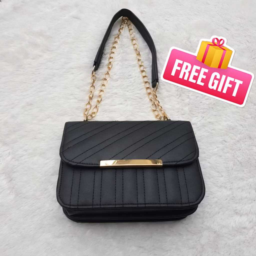 Terlaris (Free Dompet Wanita) Slingbag Wanita Enola Embose +Free Box Tas Selempang Cewek Perempuan